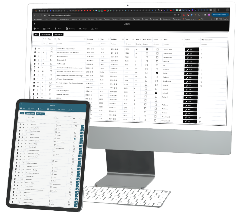 Festapp administration